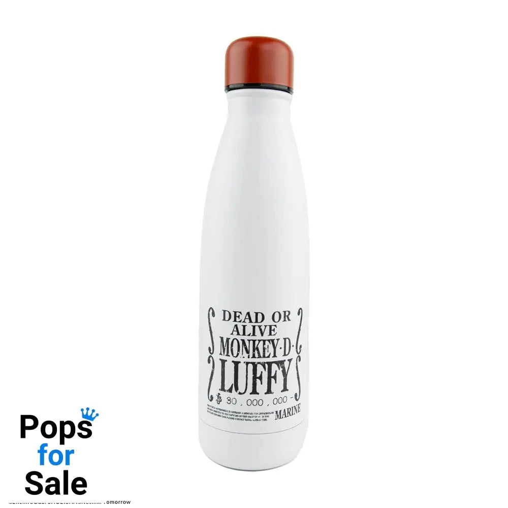 One Piece Thermo Water Wanted Luffy