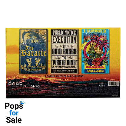 One Piece Tin Signs 3 Pack