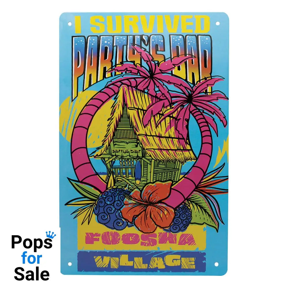 One Piece Tin Signs 3 Pack