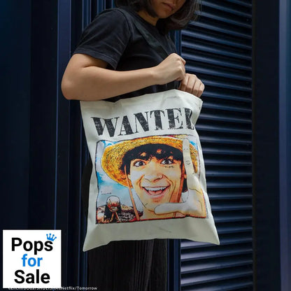 One Piece Tote Bag Wanted Luffy