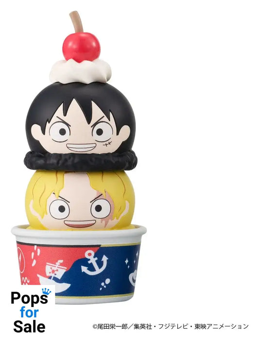 One Piece Tsumichen Stack up & Change Trading Figure 6-Pack 8 cm (with gift)
