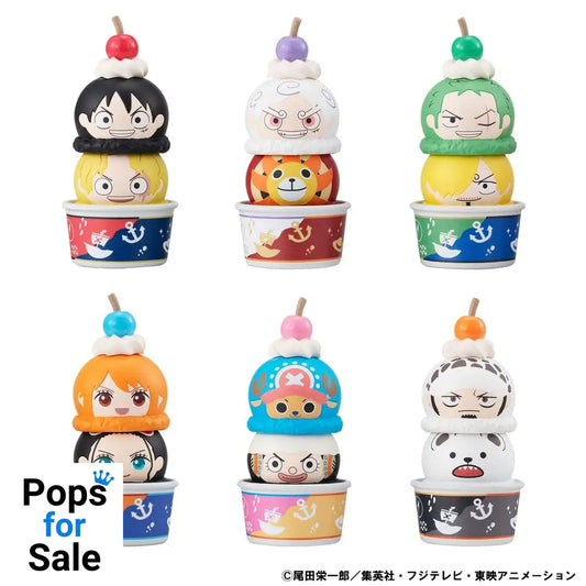 One Piece Tsumichen Stack up & Change Trading Figure 8 cm Assortment (6)