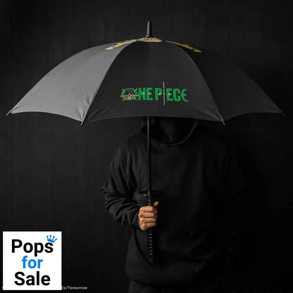 One Piece Umbrella Zoro Black Sword