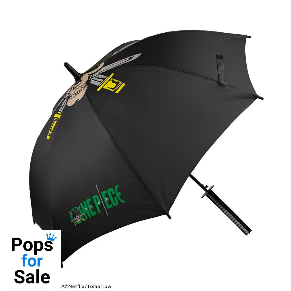 One Piece Umbrella Zoro Black Sword Umbrellas