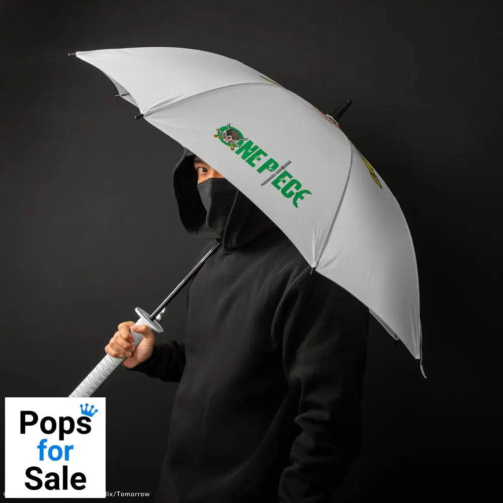 One Piece Umbrella Zoro White Sword
