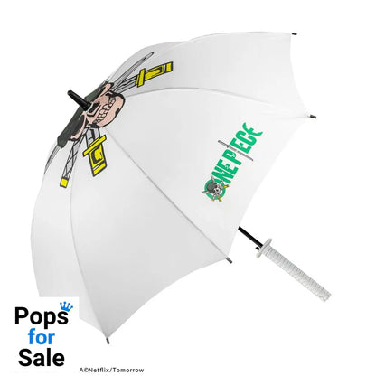 One Piece Umbrella Zoro White Sword