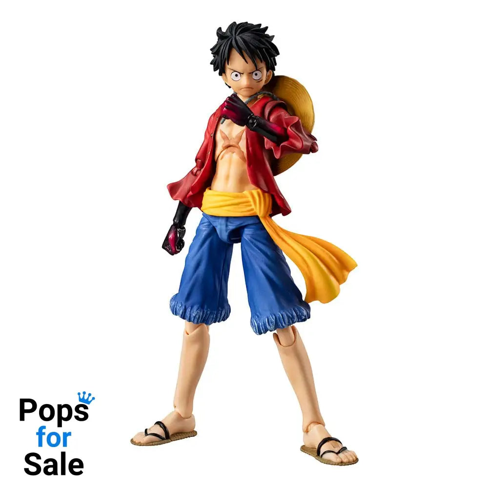 One Piece Variable Action Heroes Action Figure Monkey D. Luffy Arnament Haki 16 cm