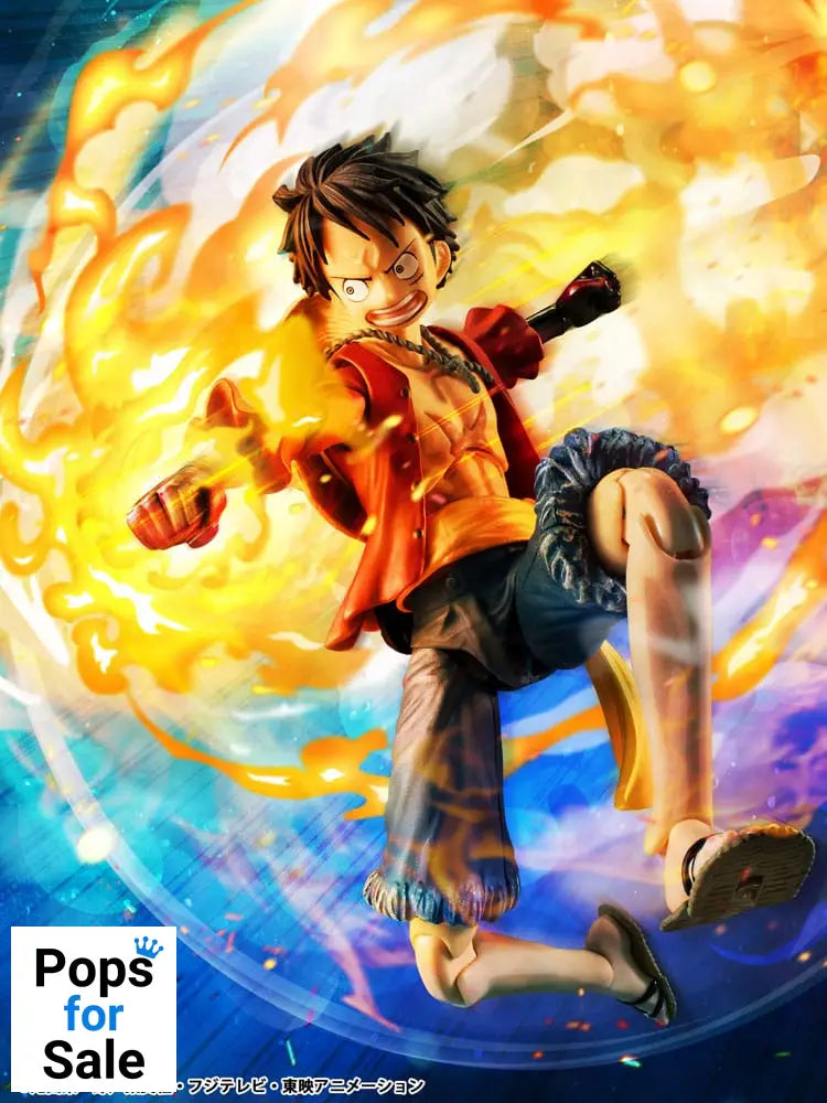 One Piece Variable Action Heroes Action Figure Monkey D. Luffy Arnament Haki 16 cm Action figures