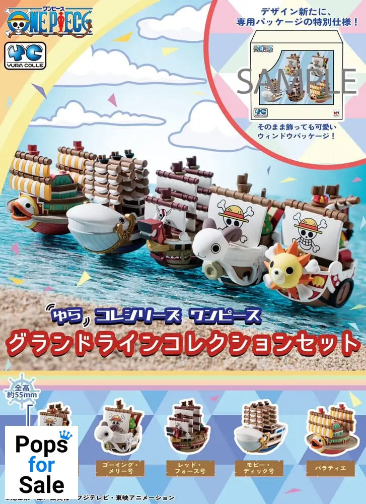 One Piece Yuracolle Series Trading Figure 5-Pack Grand Line 6 cm