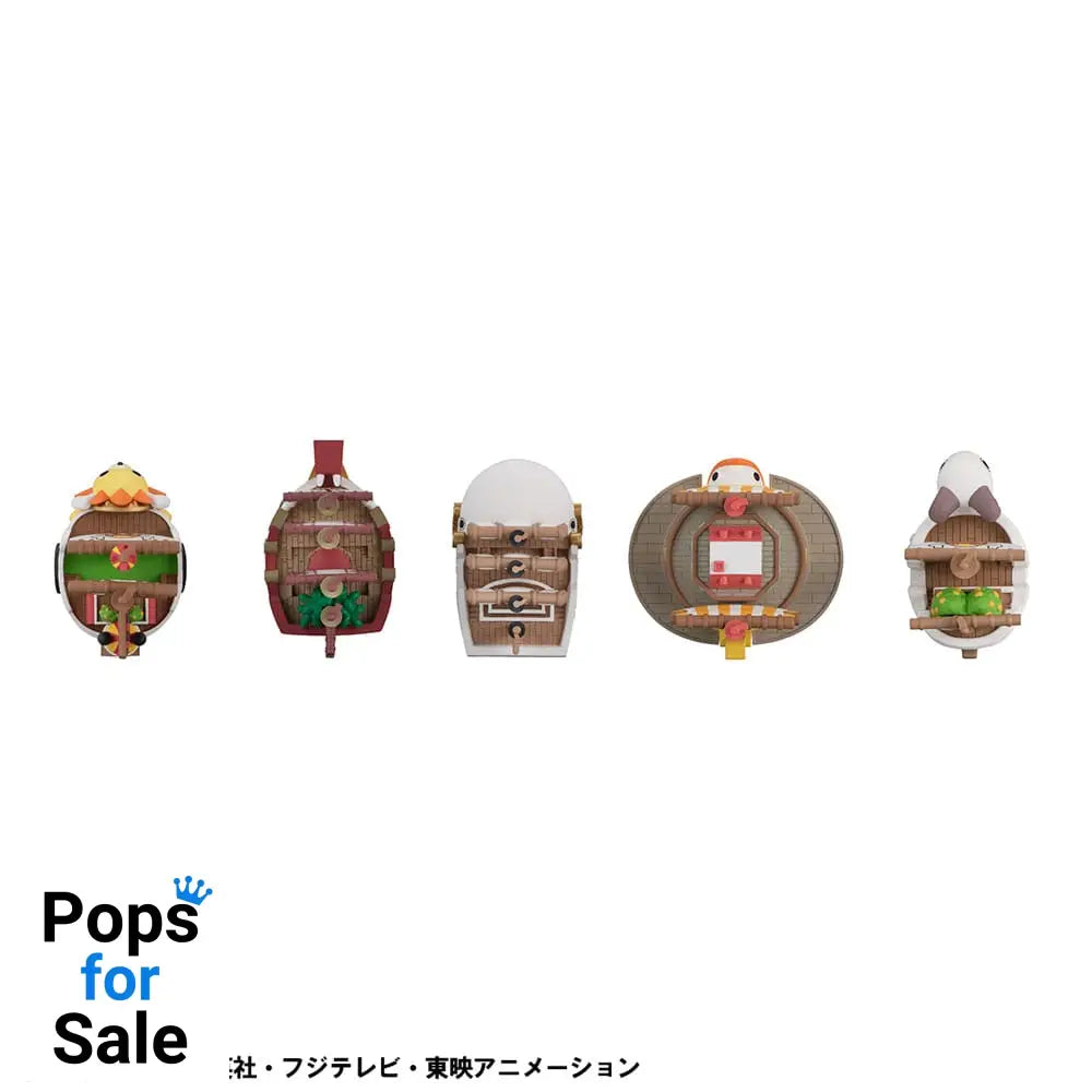 One Piece Yuracolle Series Trading Figure 5-Pack Grand Line 6 cm