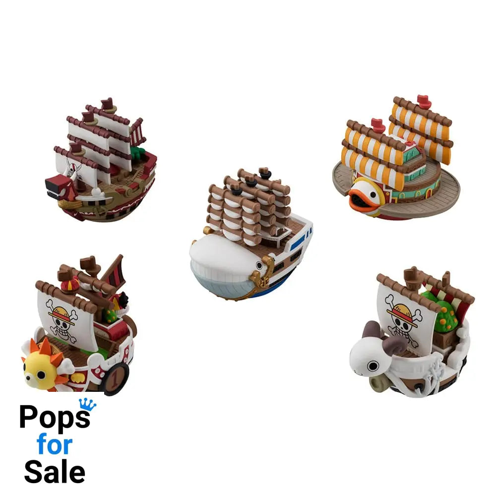 One Piece Yuracolle  Series Trading Figure Grand Line 6 cm Assortment (6)