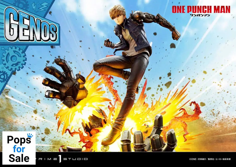 One Punch Man Concept Masterline Series Statue 1/6 Genos 33 cm Statues