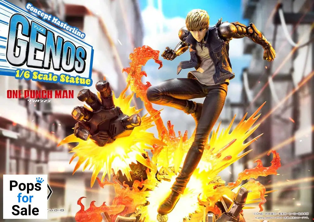 One Punch Man Concept Masterline Series Statue 1/6 Genos 33 cm