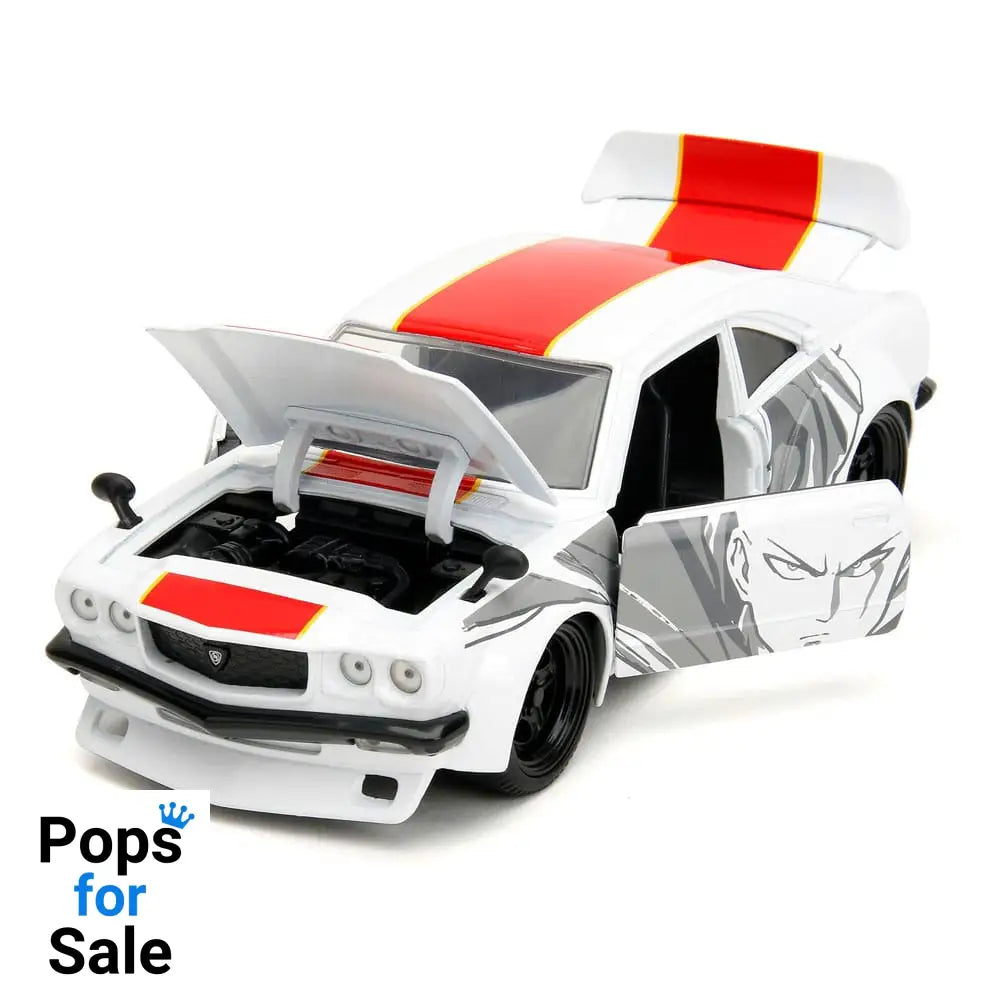 One Punch Man Diecast Model 1/24 1974 Mazda RX-3