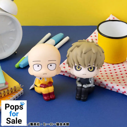 One Punch Man Look Up PVC Statue Saitama & Genos 11 cm (with gift) Statues