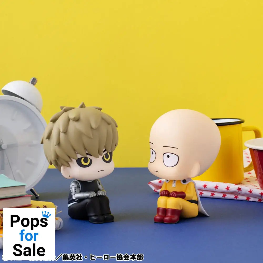 One Punch Man Look Up PVC Statue Saitama & Genos 11 cm (with gift) Statues