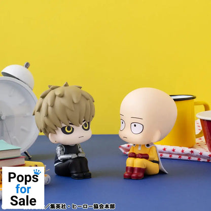 One Punch Man Look Up PVC Statue Saitama & Genos 11 cm (with gift) Statues