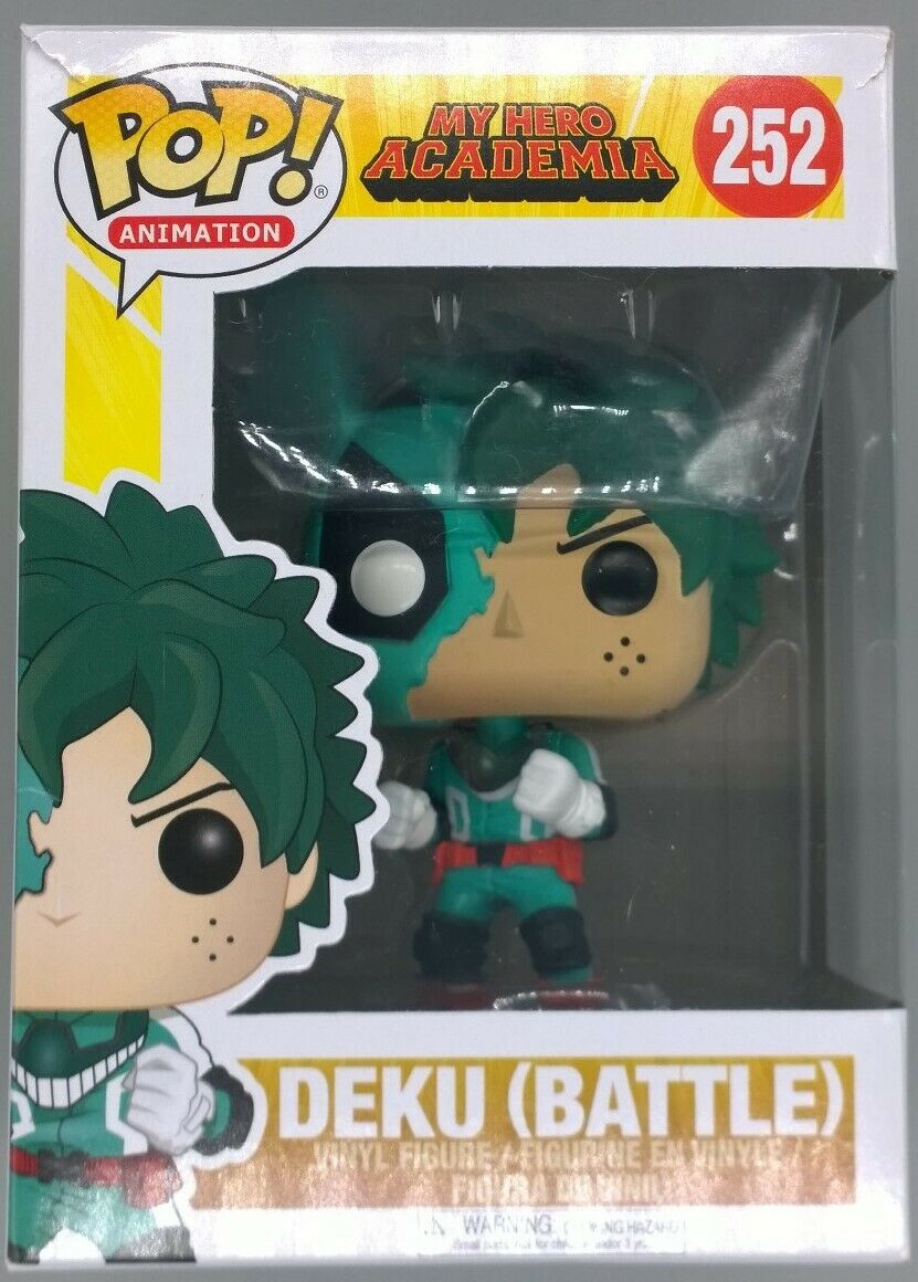 252 Deku (Battle) - My Hero Academia - Funko POP - Box Damaged