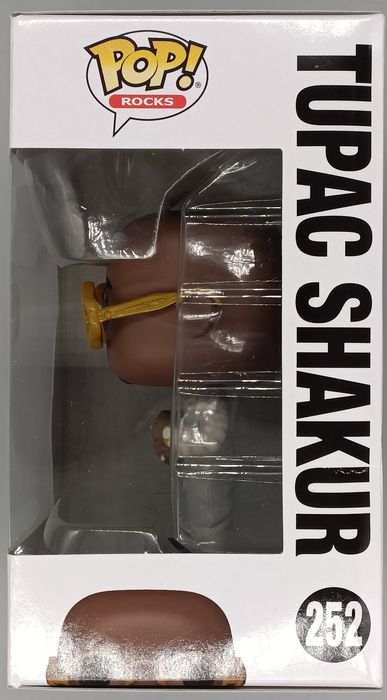 #252 Tupac Shakur (Loyal to the Game) - Rocks - 2Pac Box Damaged Funko POP