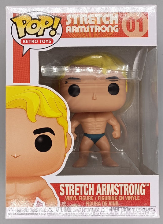 01 Stretch Armstrong - Retro Toys - Funko POP - Box Damaged