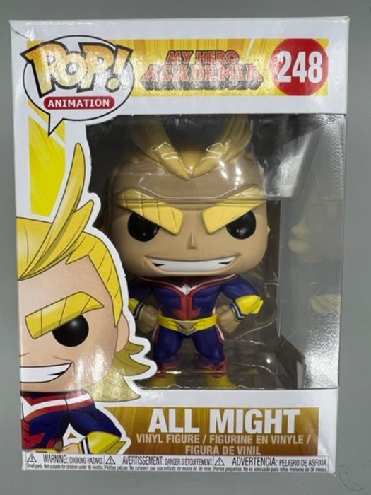 #248 All Might - My Hero Academia MHA - Box Damaged Funko POP