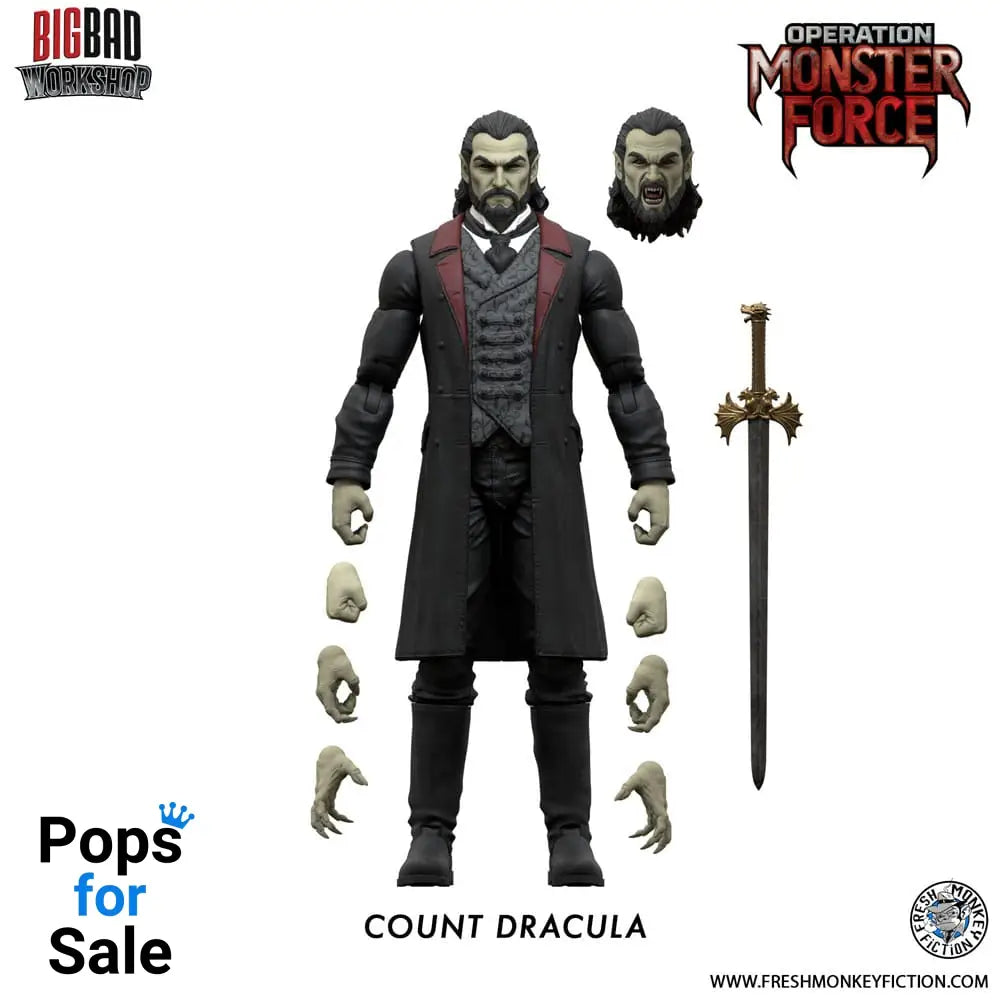 Operation: Monster Force Action Figure 1/12 Count Dracula 15 cm