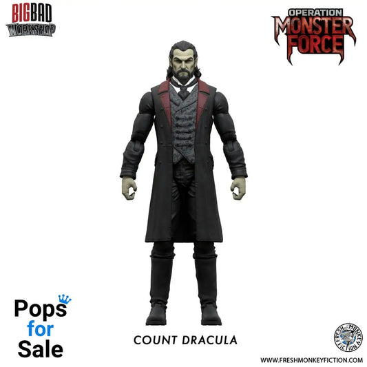Operation: Monster Force Action Figure 1/12 Count Dracula 15 cm