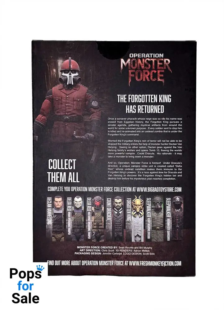 Operation: Monster Force Action Figure 1/12 Sleepwalker Crimson Moon Division 15 cm