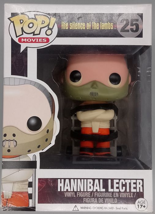 #25 Hannibal Lecter - The Silence of the Lambs Horror - Box Damaged Funko POP