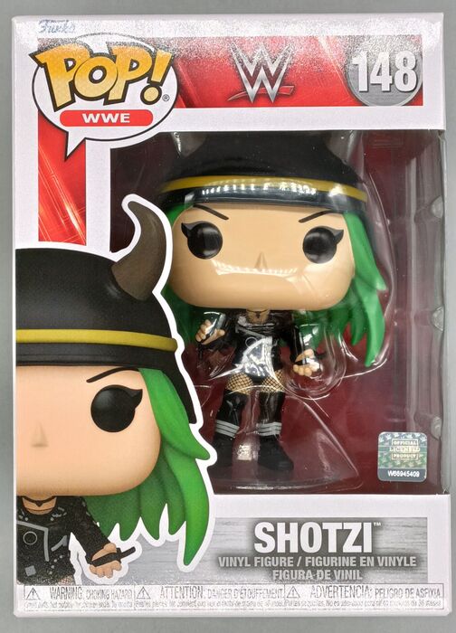 148 Shotzi Blackheart - WWE Funko POP - Brand New