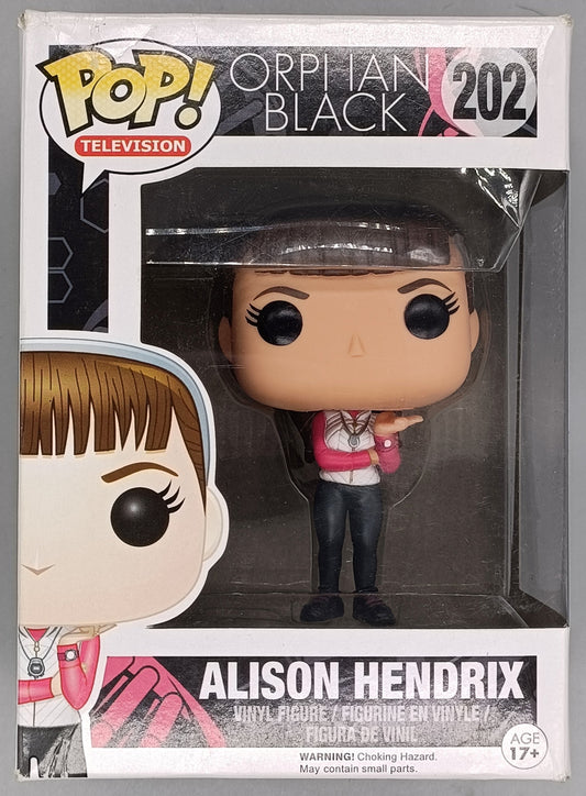 #202 Alison Hendrix - Orphan Black - Box Damaged Funko POP