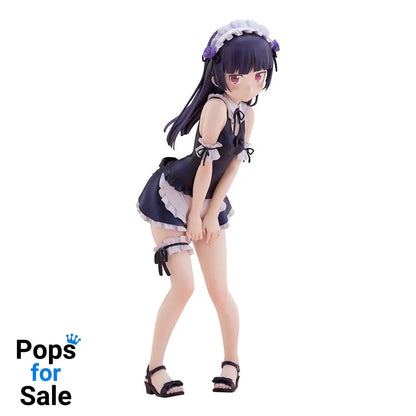 Ore no Imouto ga Konna ni Kawaii Wake ga Nai. Tenitol Tall PVC Statue Kuroneko swimsuits maid Ver. 27 cm