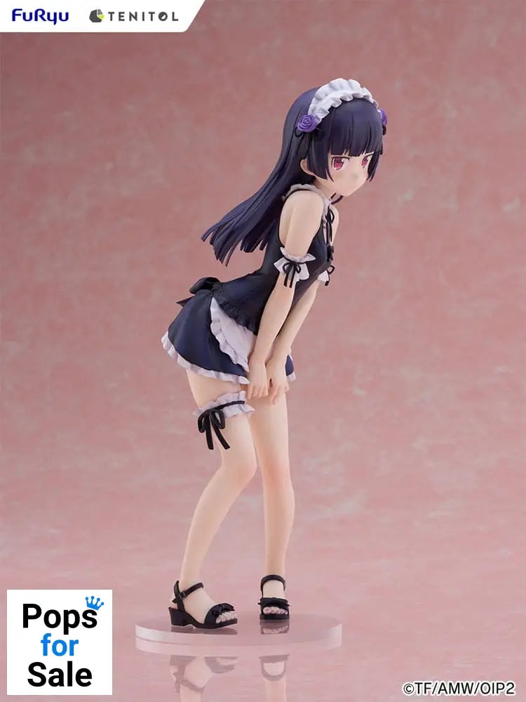 Ore no Imouto ga Konna ni Kawaii Wake ga Nai. Tenitol Tall PVC Statue Kuroneko swimsuits maid Ver. 27 cm Statues