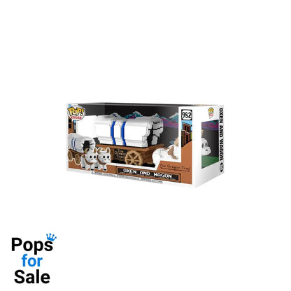 Oregon Trail POP! Rides Super Deluxe Vinyl Figure Ox & Wagon 15 cm