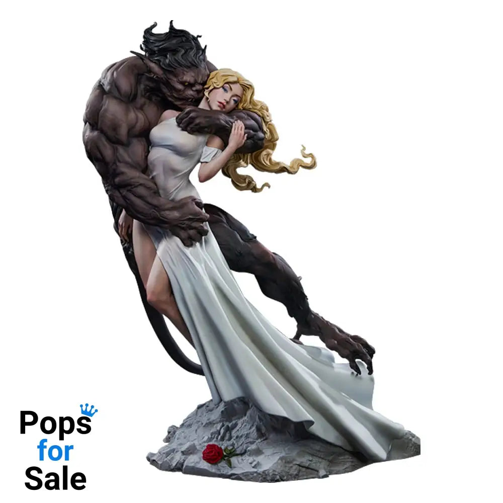 Original Artist Series Statue Beauty and the Beast by Maria Panfilova 46 cm Statues