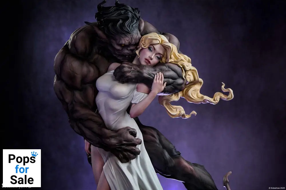 Original Artist Series Statue Beauty and the Beast by Maria Panfilova 46 cm