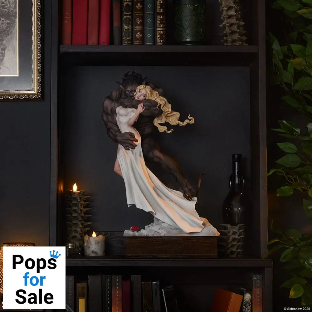 Original Artist Series Statue Beauty and the Beast by Maria Panfilova 46 cm