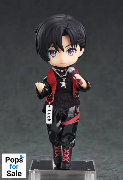 Original Character Accessories for Nendoroid Doll Figures Outfit Set: Idol Outfit - Boy (Deep Red)