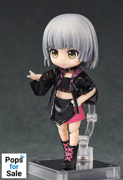 Original Character Accessories for Nendoroid Doll Figures Outfit Set: Idol Outfit - Girl (Rose Red)
