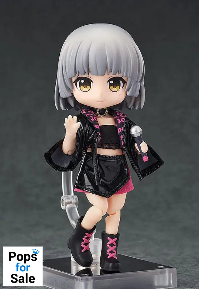 Original Character Accessories for Nendoroid Doll Figures Outfit Set: Idol Outfit - Girl (Rose Red) Action figures