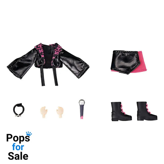 Original Character Accessories for Nendoroid Doll Figures Outfit Set: Idol Outfit - Girl (Rose Red) Action figures
