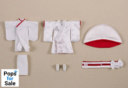 Original Character Accessories for Nendoroid Doll Figures Outfit Set: Shiromuku