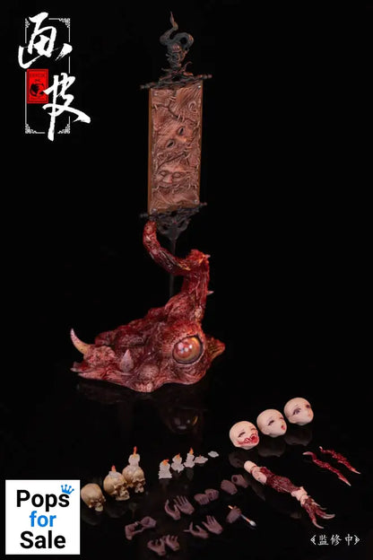 Original Character Action Figure 1/12 Hua Xia Shen Gui Hua Pi 16 cm