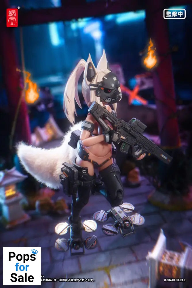 Original Character Action Figure Kit 1/12 RA-04 Kitsunebi Senki Honoka Swimsuit Ver. 15 cm