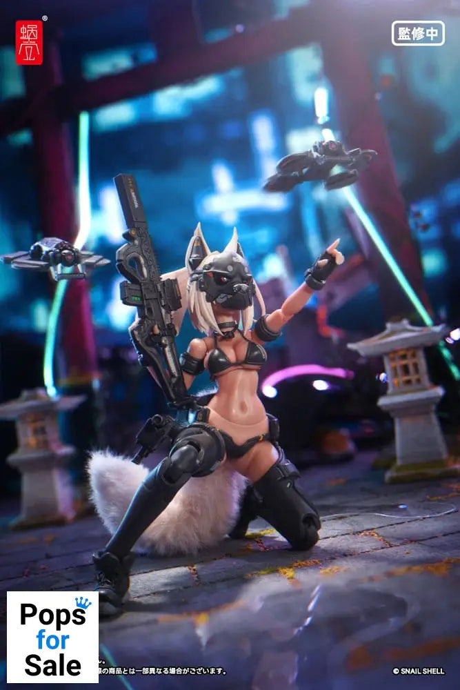 Original Character Action Figure Kit 1/12 RA-04 Kitsunebi Senki Honoka Swimsuit Ver. 15 cm