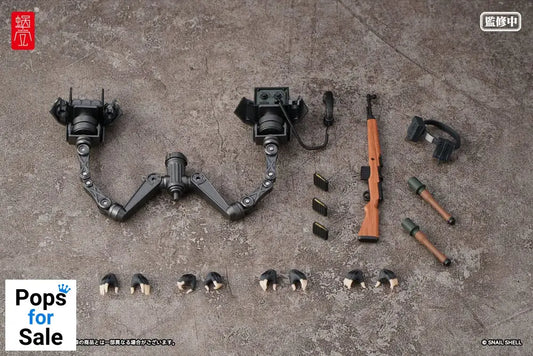 Original Character Action Figure Parts 1/12 Optional Armament Parts Panzer Bunny Anneliese Action figures