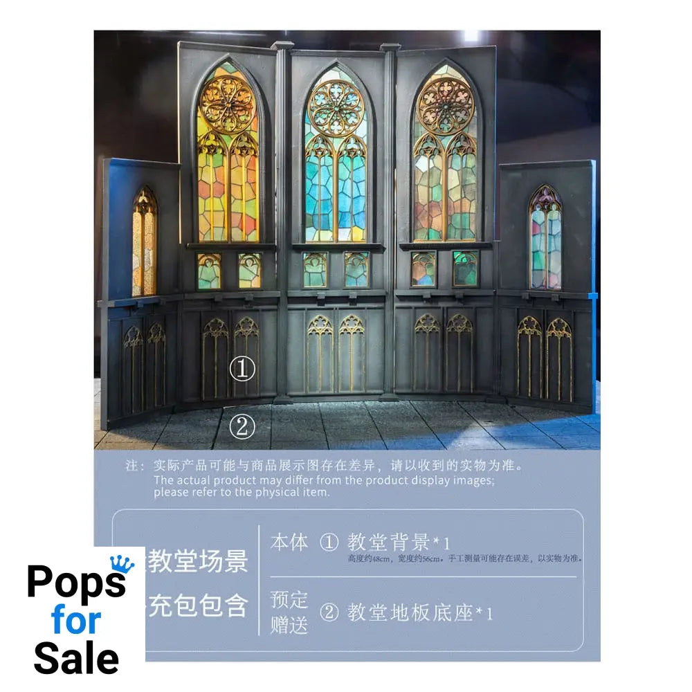 Original Character Background Board Angel Sister Holy Wing 48 cm