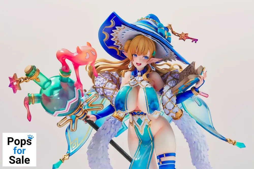 Original Character Elf Village Series PVC Statue 1/6 15th Villager Milklinde Antenna 25 cm