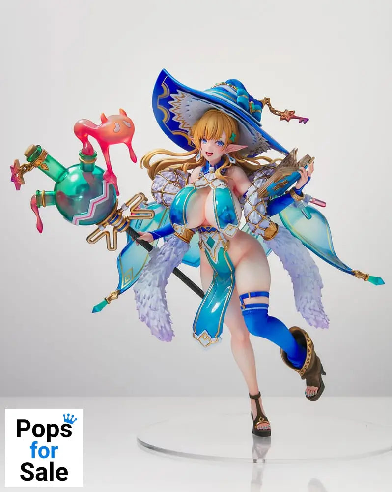 Original Character Elf Village Series PVC Statue 1/6 15th Villager Milklinde Antenna 25 cm
