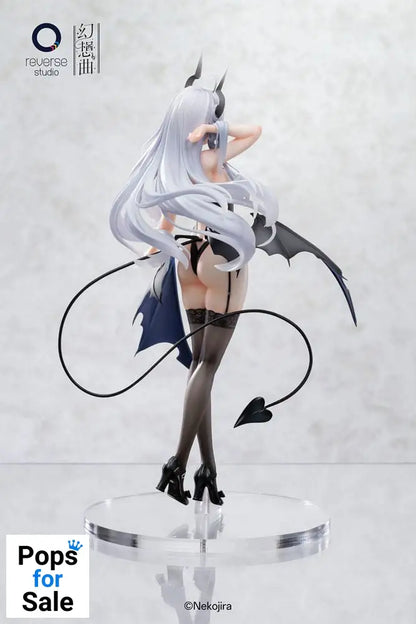 Original Character Fantasias Series Statue 1/6 set of 2 Thea-chan Apprentice Succubus Ver. (Regular Outfit & Underwear Edition) 29 cm